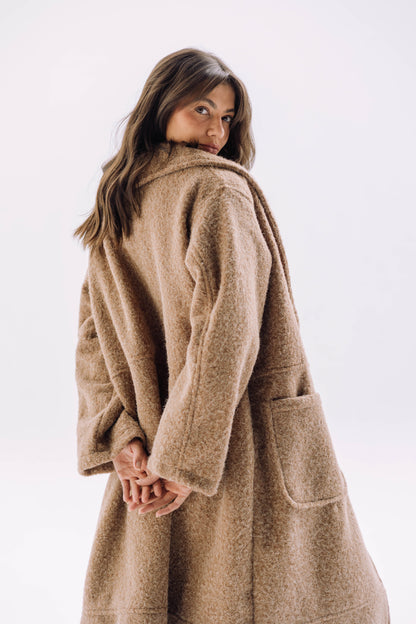 Signature Cozy Coat - Cafe