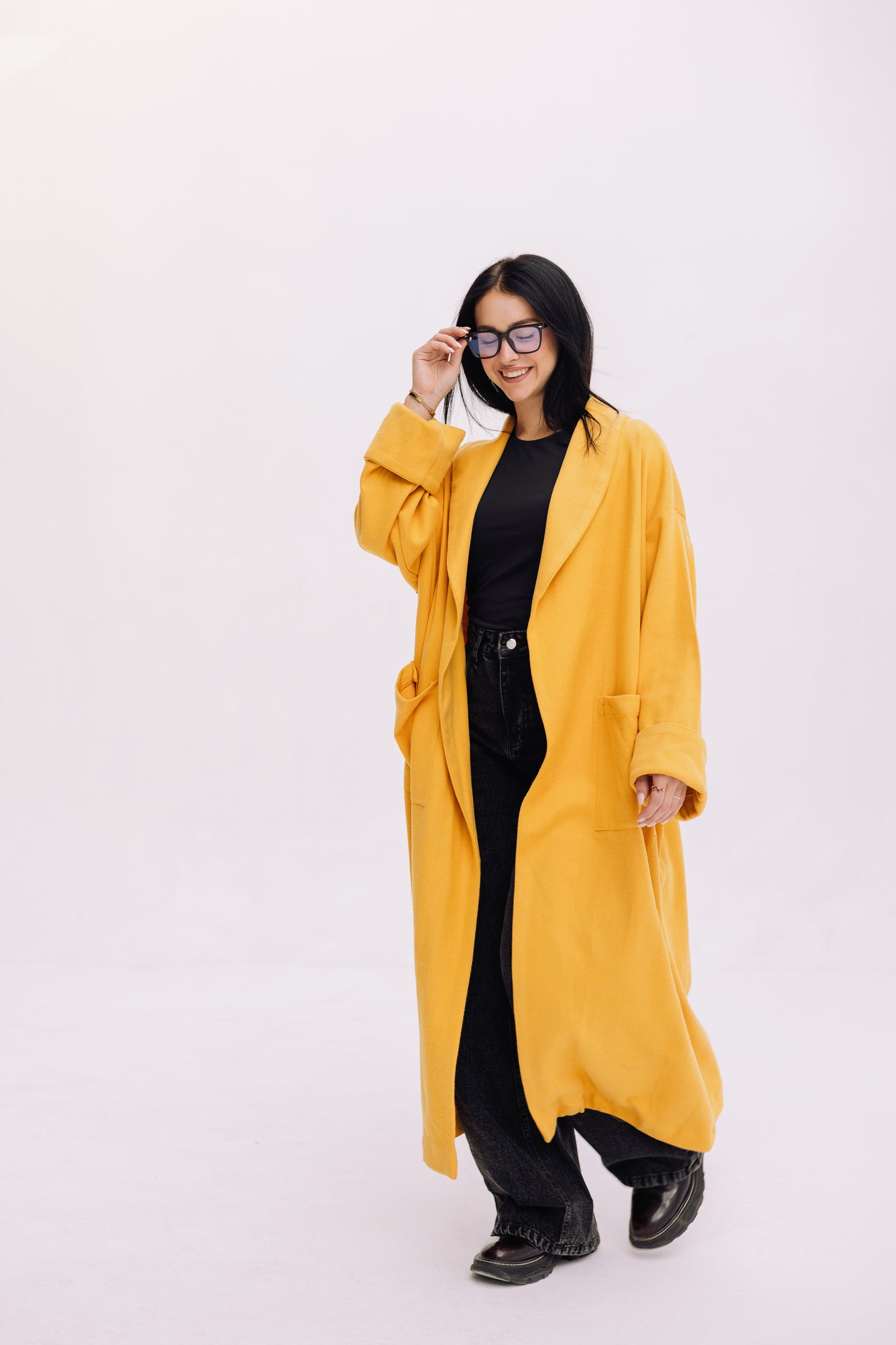 Cardigan Coat - Honey