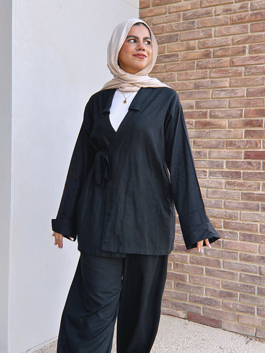 Subtle Kimono - Black