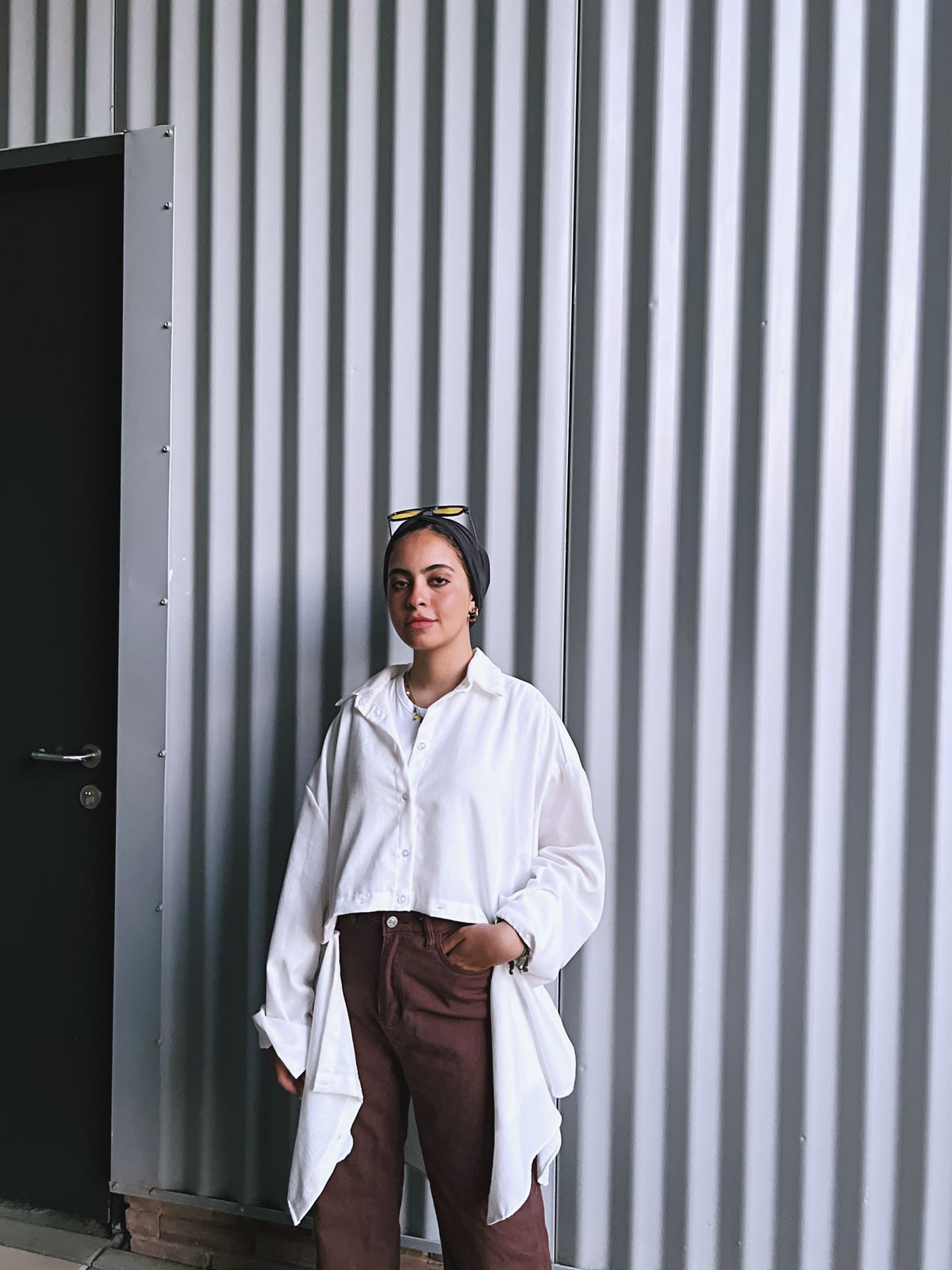 Button-up shirt - White